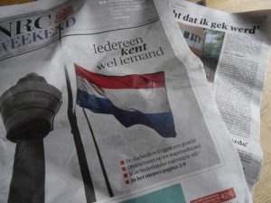 krant lezen